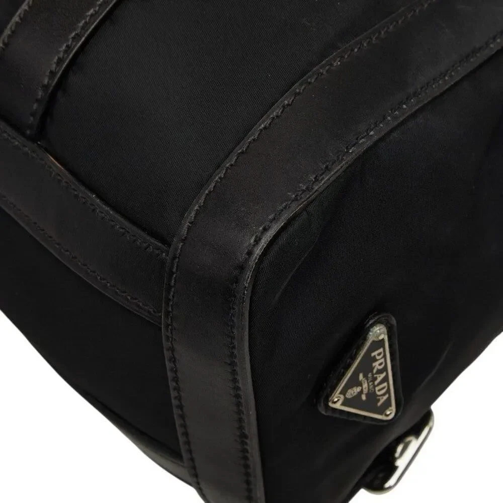 Prada Triangle Logo Flap Shoulder Bag
